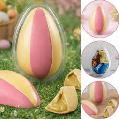 10 BLISTER 250G EMBALAGEM P/ OVO 6 FATIAS BWB 14111 (CHOCO)