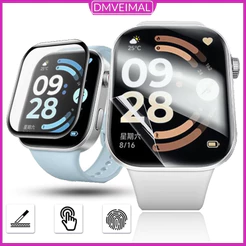 Película Com Vidro Para Relógio Smartwatch Redmi Watch 6/5/4/Redmi Watch 6 5 3 Active/6 5 3 Lite Protetor De Pantalla