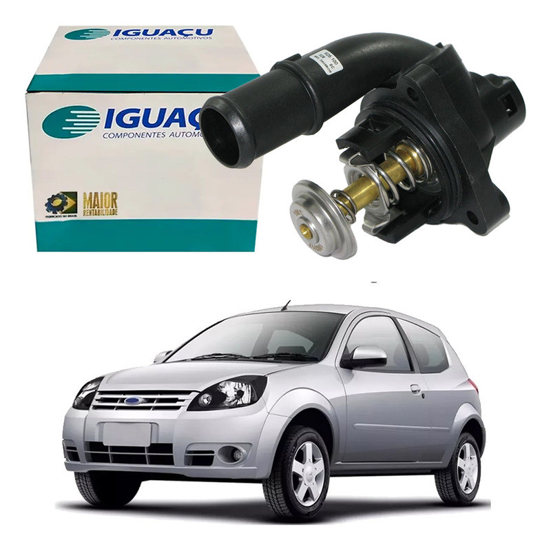 Valvula Termostatica Iguacu Ford Ka 1.0 1.6 Flex 2007 A 2011