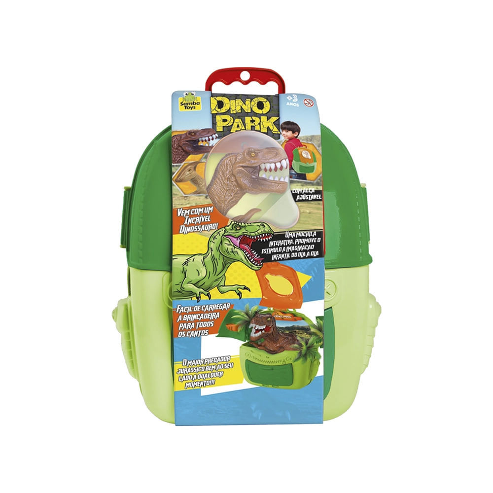 Mochila Dinossauro Samba Toys em Oferta na Shopee