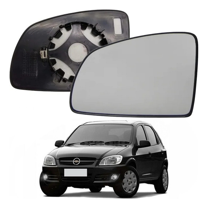 Lente Retrovisor Direito Celta 1.0 2006 A 2012