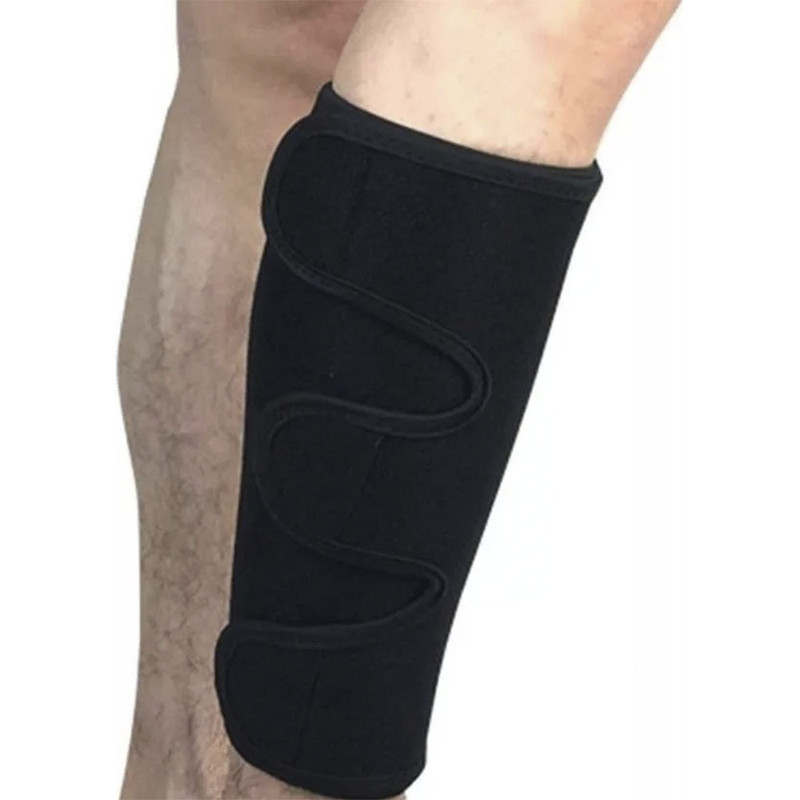 Protetor De Panturrilha Ajustável Com Velcro Flexível