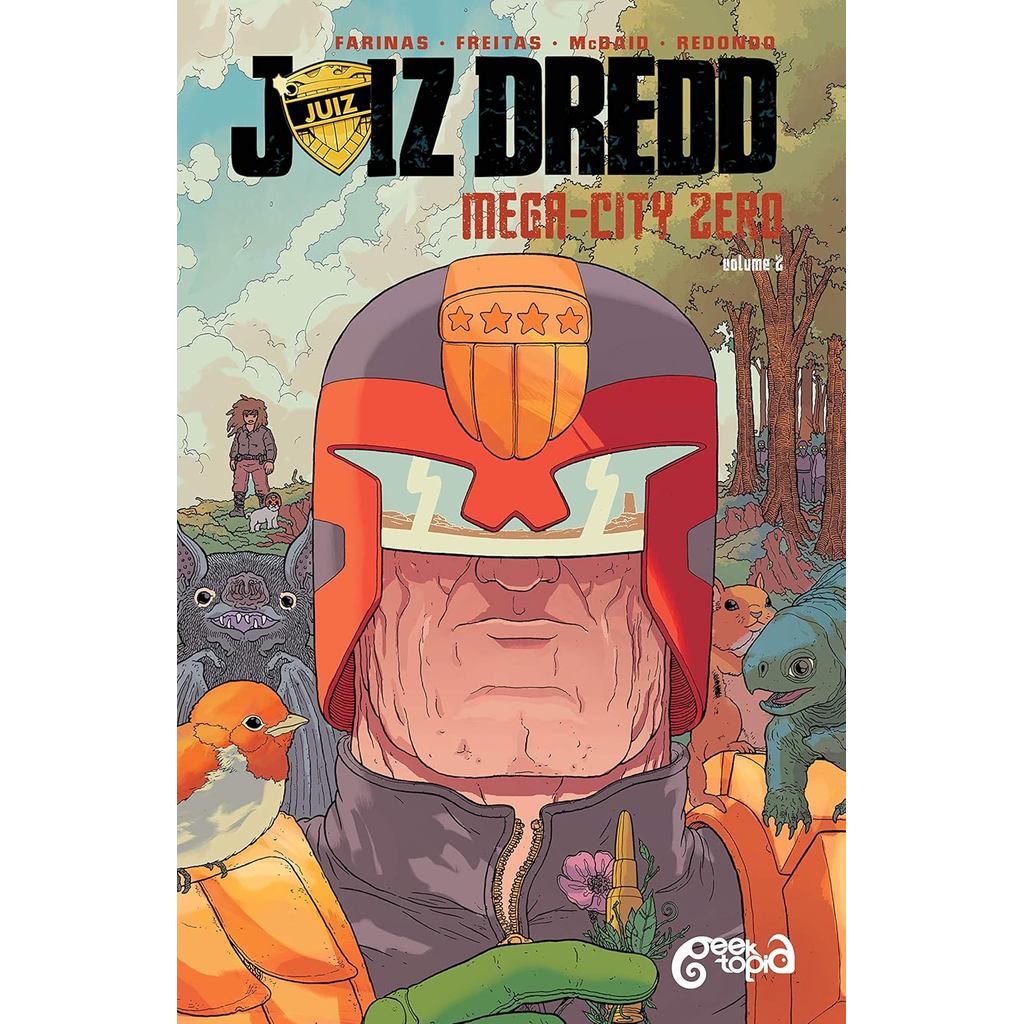 JUIZ DREDD - MEGA-CITY ZERO - VOL. 02 - ULISES FARINAS - GEEKTOPIA