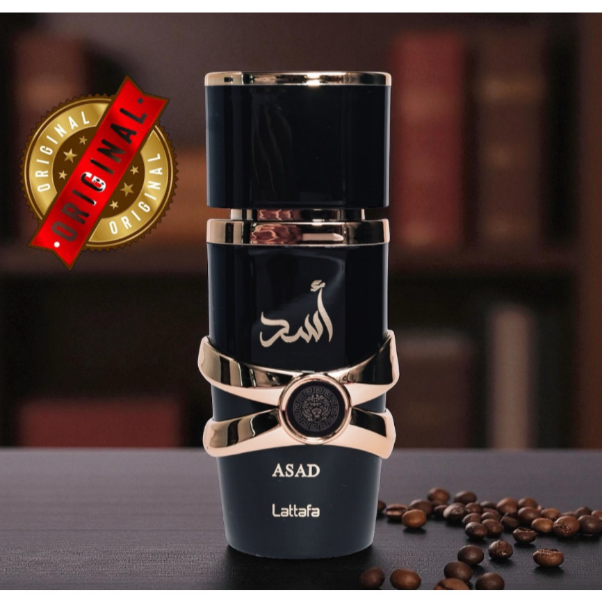 Perfume Arabe Masculino Asad 30 ml - Notas de cafe e pimenta negra - Presente de Natal