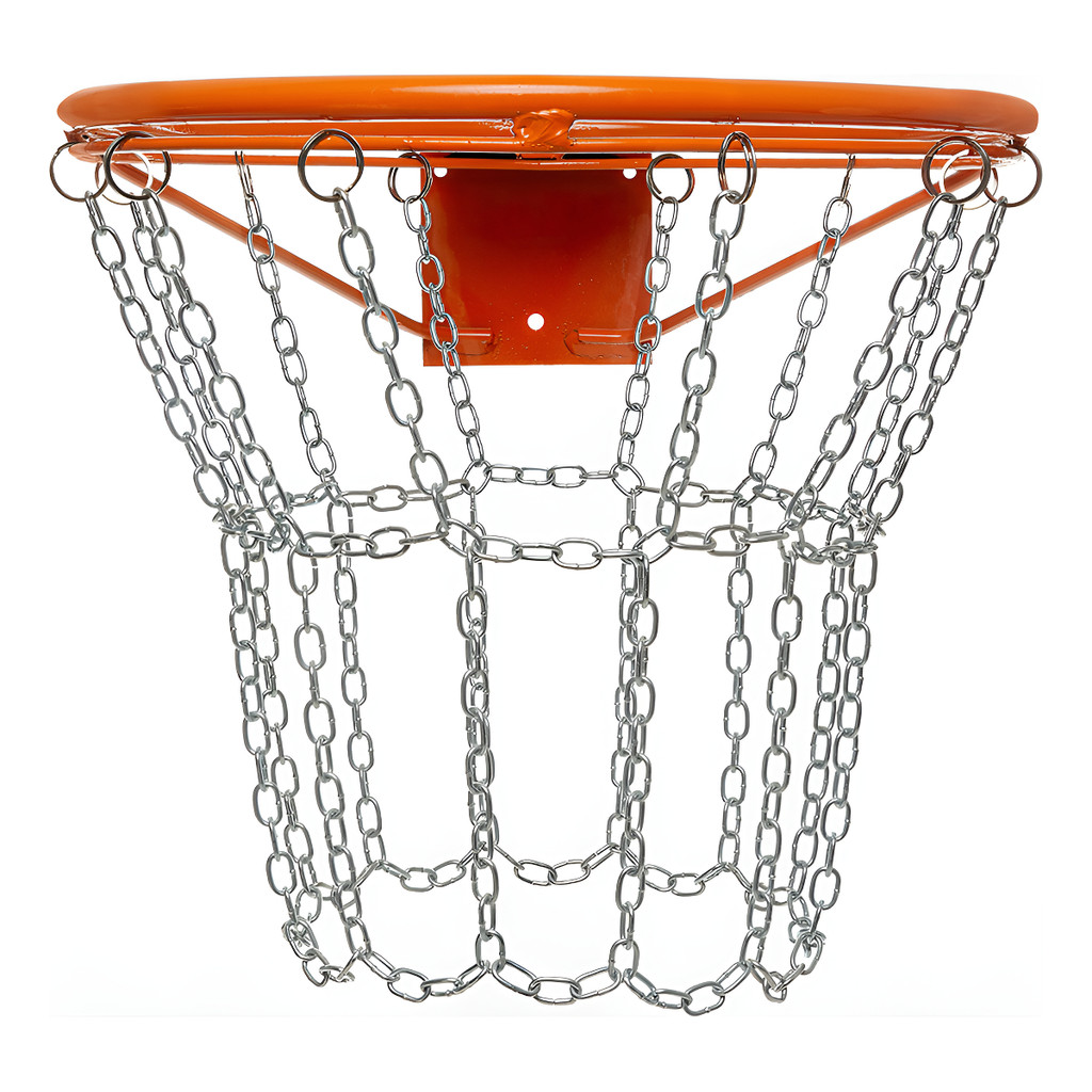 Rede De Basquete Corrente Galvanizada Classic Com Argola 12 Pontas