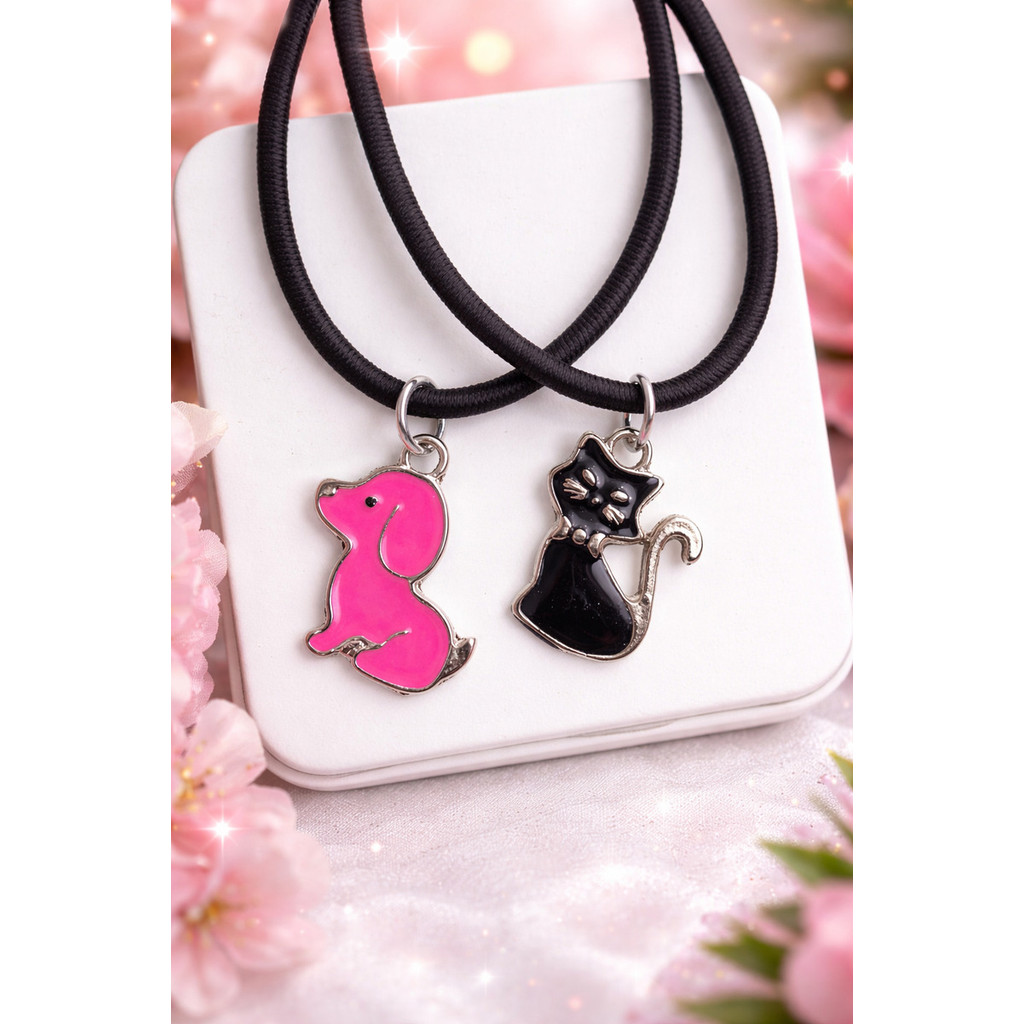 Colar Amizade Melhores Amigas Best Friends Pet's Dog&cat Bff