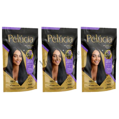 ALISANTE HENÊ PELÚCIA FORTE POUCH 180G EMBELLEZE - 3 UNIDADES (EMBALAGEM NOVA)
