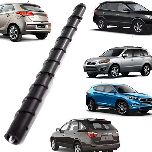 Acessórios Antena Do Hyundai Hb20s Ix35 Tucson Veracruz Preto
