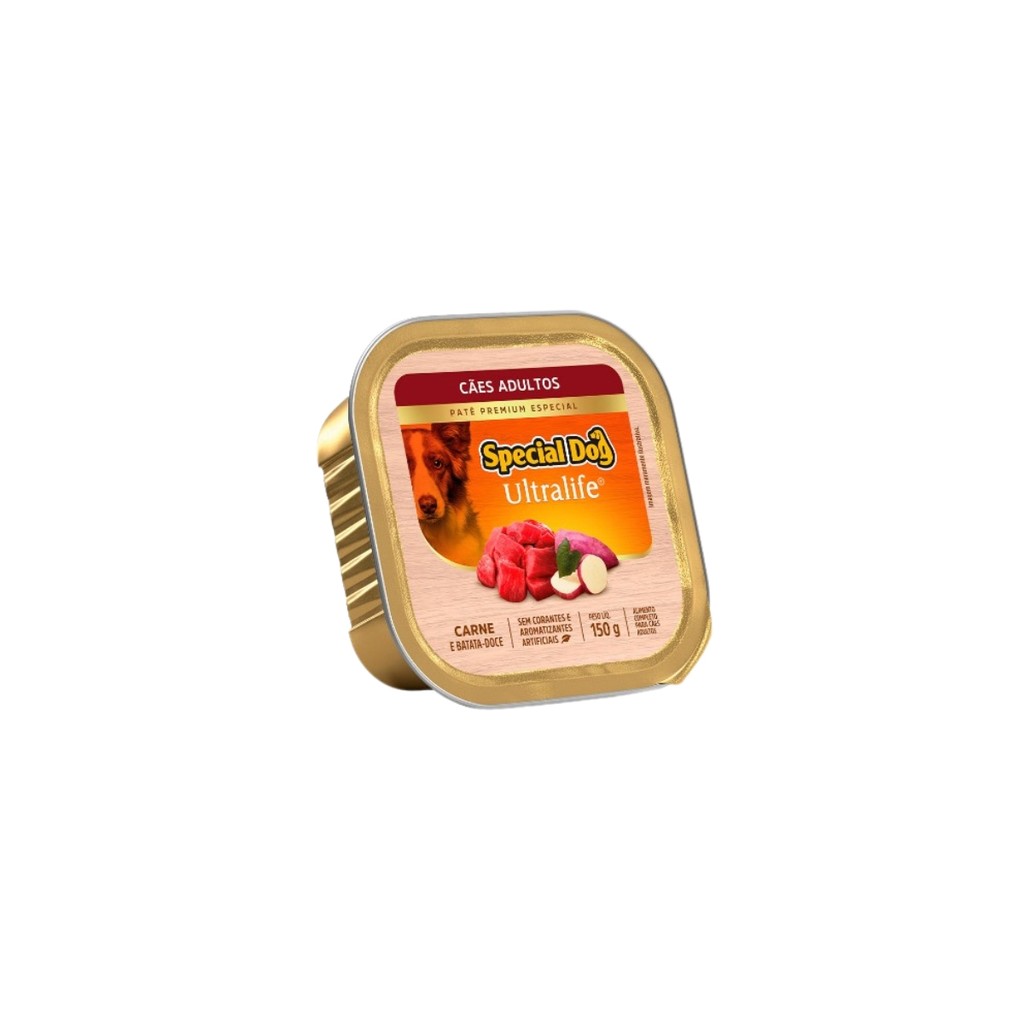 Patê Special Dog para Cães Adultos Sabor Carne 150g