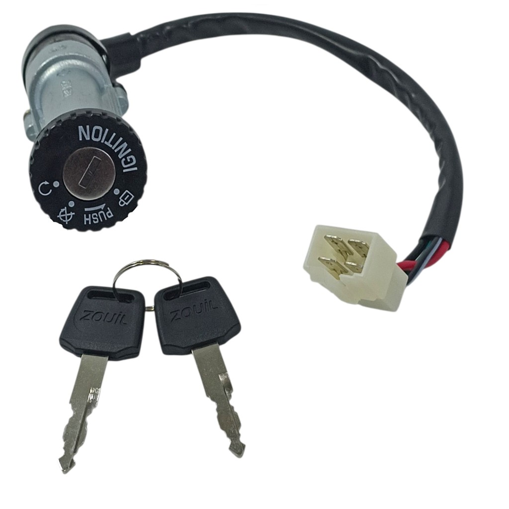 Chave Ignição Shineray Jet 125 Ss 2023 2024 2025 Jet 50 Todos Jet 125 Efi 2023 2024 2025