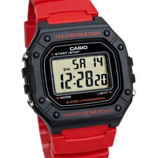 Relógio Casio Digital Esportivo Masculino Vermelho W-218H-4BVDF em Oferta na Shopee