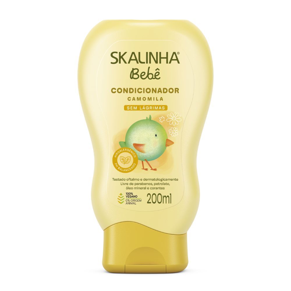 Condicionador Skalinha Bebê Camomila 200ml em Oferta na Shopee