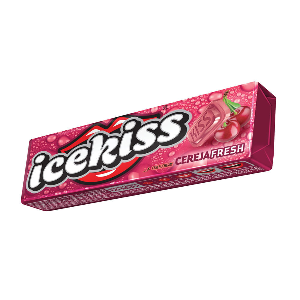 Bala Icekiss Sabor Cereja Fresh 29g em Oferta na Shopee