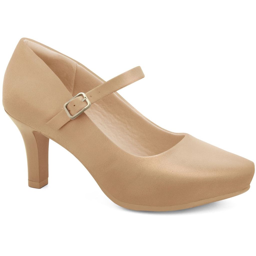 Sapato Feminino Boneca Salto Médio Meia Pata Comfortflex 2685302 em Oferta na Shopee