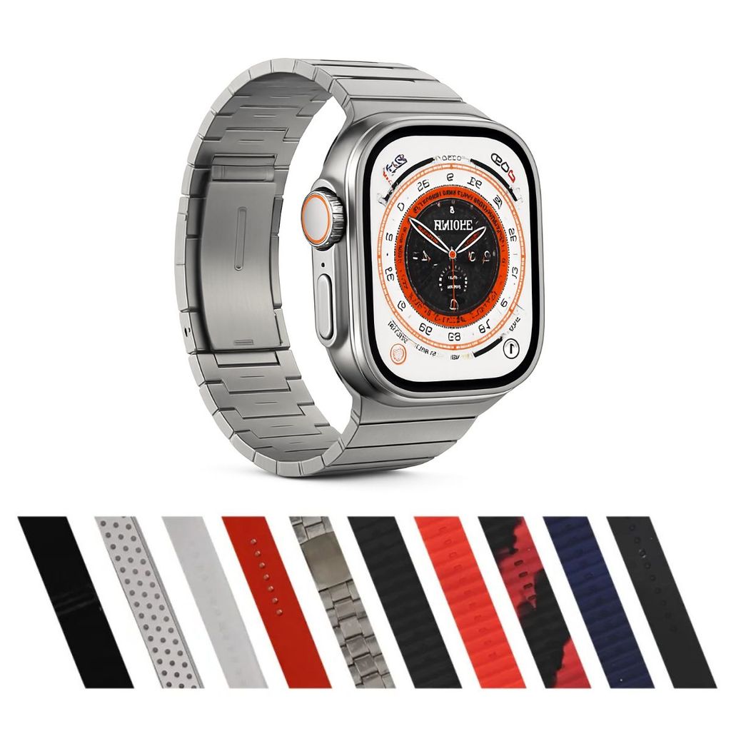 Smartwatch Relógio Inteligente 49mm Premium C/ 10 Pulseiras