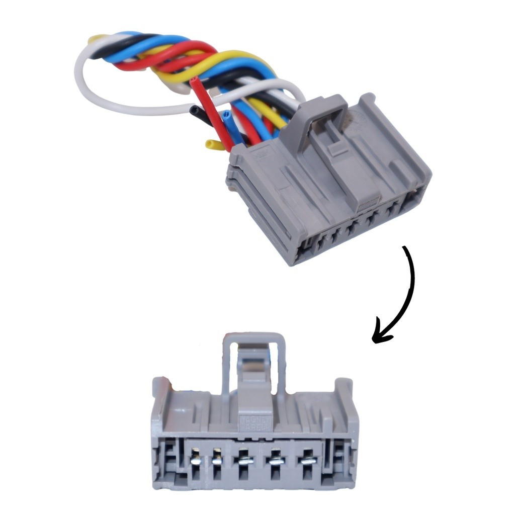 Plug Chicote Resistencia Ar Condicionado Peugeot 206 307