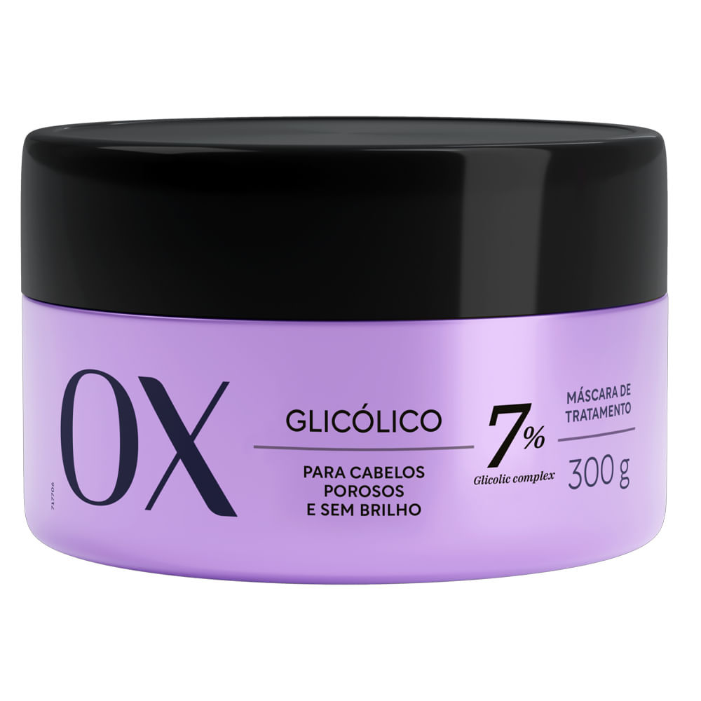 Máscara De Tratamento Ox 7% Glicólico 300g em Oferta na Shopee