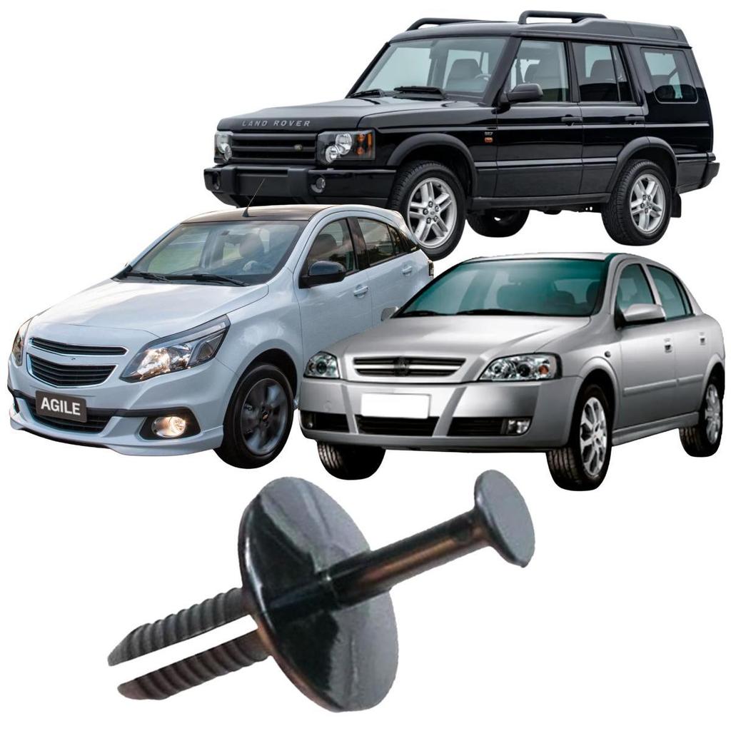 Grampo de Parachoque Agile/Vectra/Astra 10 unidades Plastcar