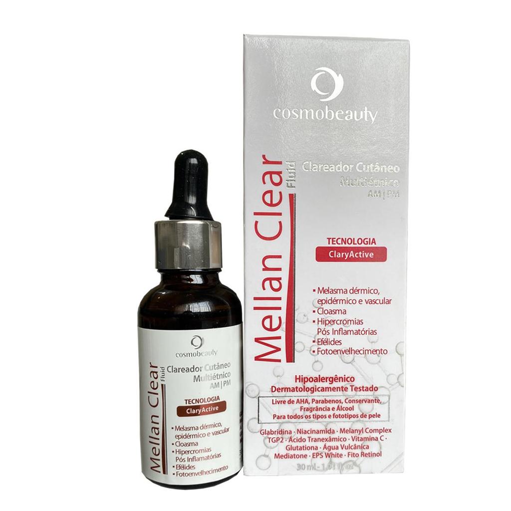 Serum Clareador Facial Mellan Clear Fluid Cosmobeauty