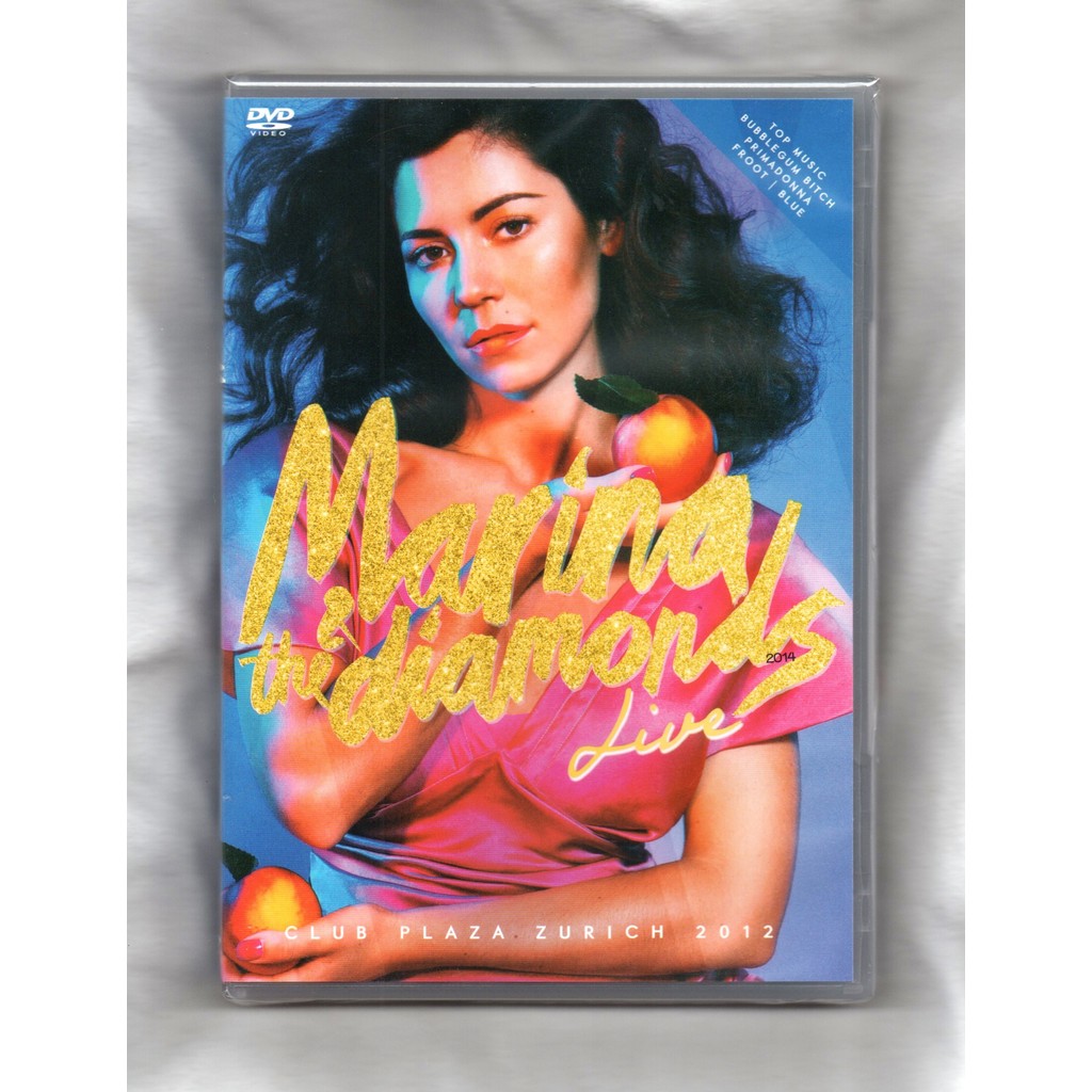 Marina & The Diamonds Dvd Live Club Plaza Zurich 2012