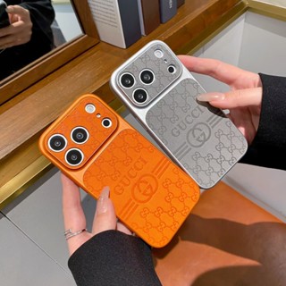 Para iPhone17 16 16 plus 16 Pro max 15 14 13 12 Moda Luxo Couro Caso De Telefone em Oferta na Shopee