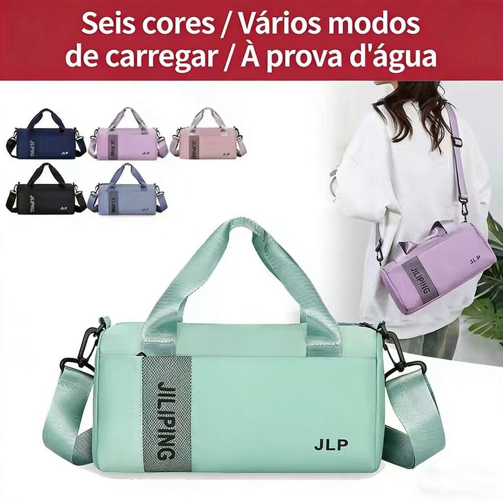 Bolsa Feminina Crossbody Transversal Pequena Necessaire Tecido Impermeável Várias formas de usar em Oferta na Shopee