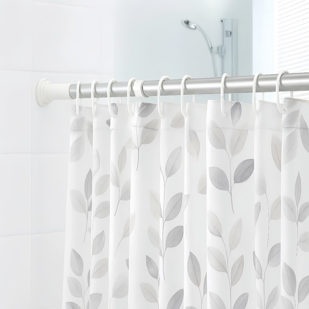 Varão Extensível Universal Multiuso Ajustável para Cortina Box e Banheiro