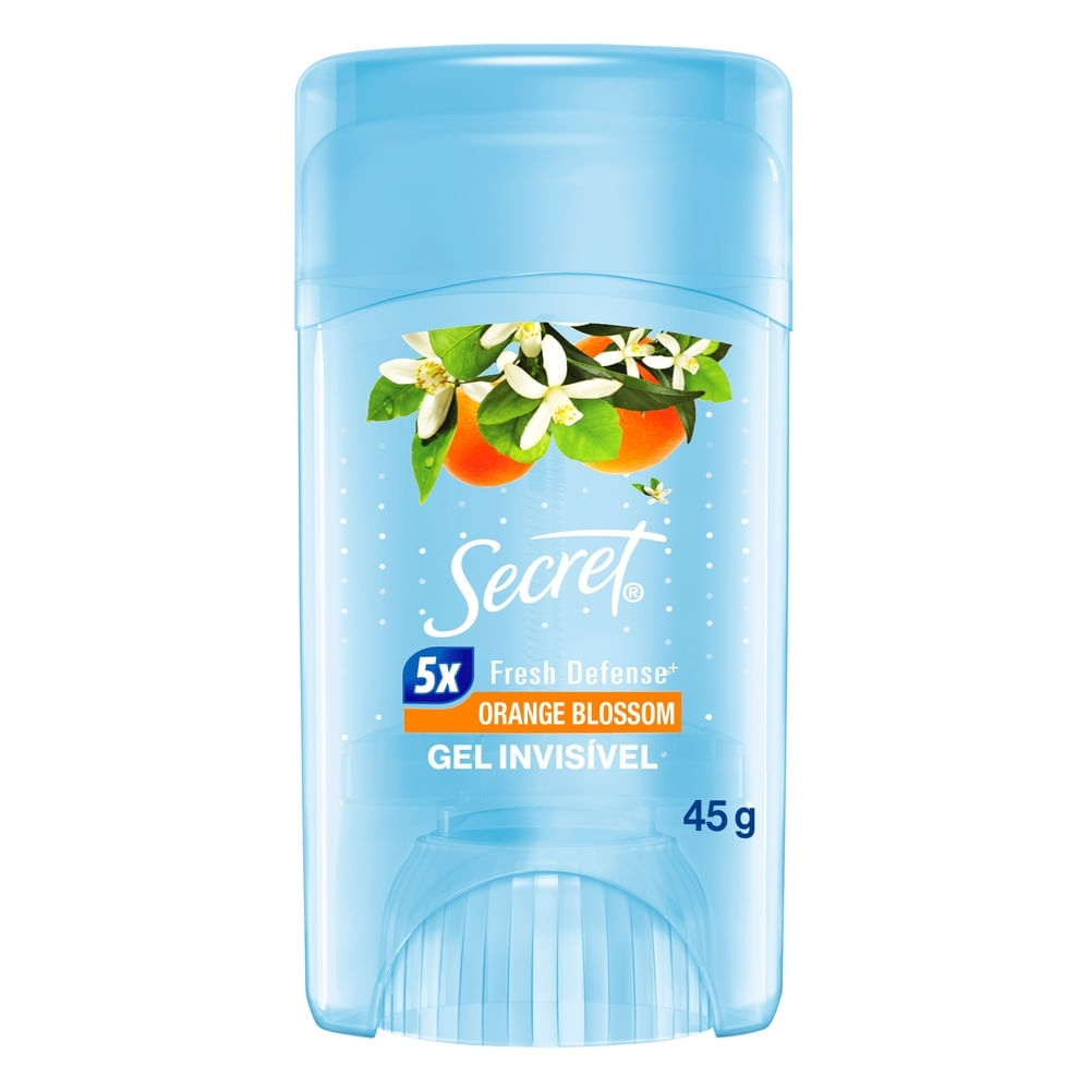 Desodorante em Gel Antitranspirante Secret Orange Blossom 45g em Oferta na Shopee