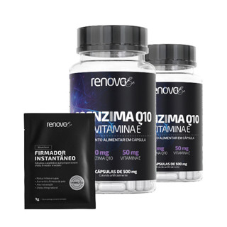 Kit 2 Coenzima Q10 + 1 Sachê Sérum Firmador Efeito Lifting em Oferta na Shopee