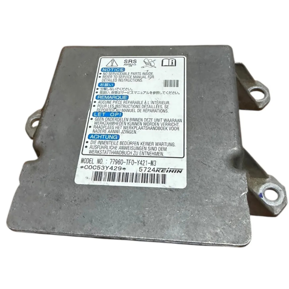 Módulo Airbag Honda New Fit City 77960tf0y421m3