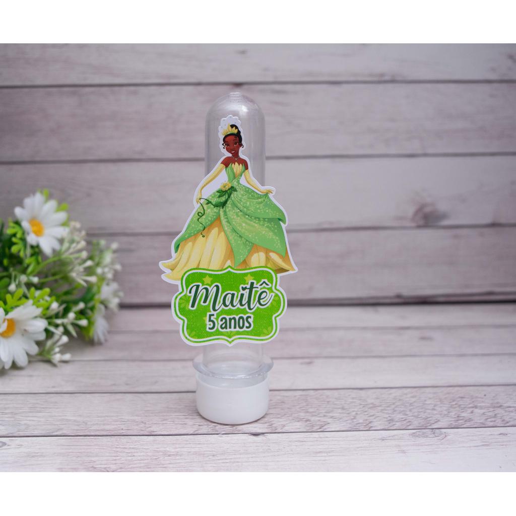 Aplique para Tubete PRINCESA TIANA - Mimo Lembrancinha Personalizada Festa Meninas A Princesa e o Sapo