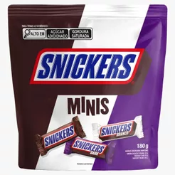Chocolate Snickers Minis Sortidos 180g - Mars