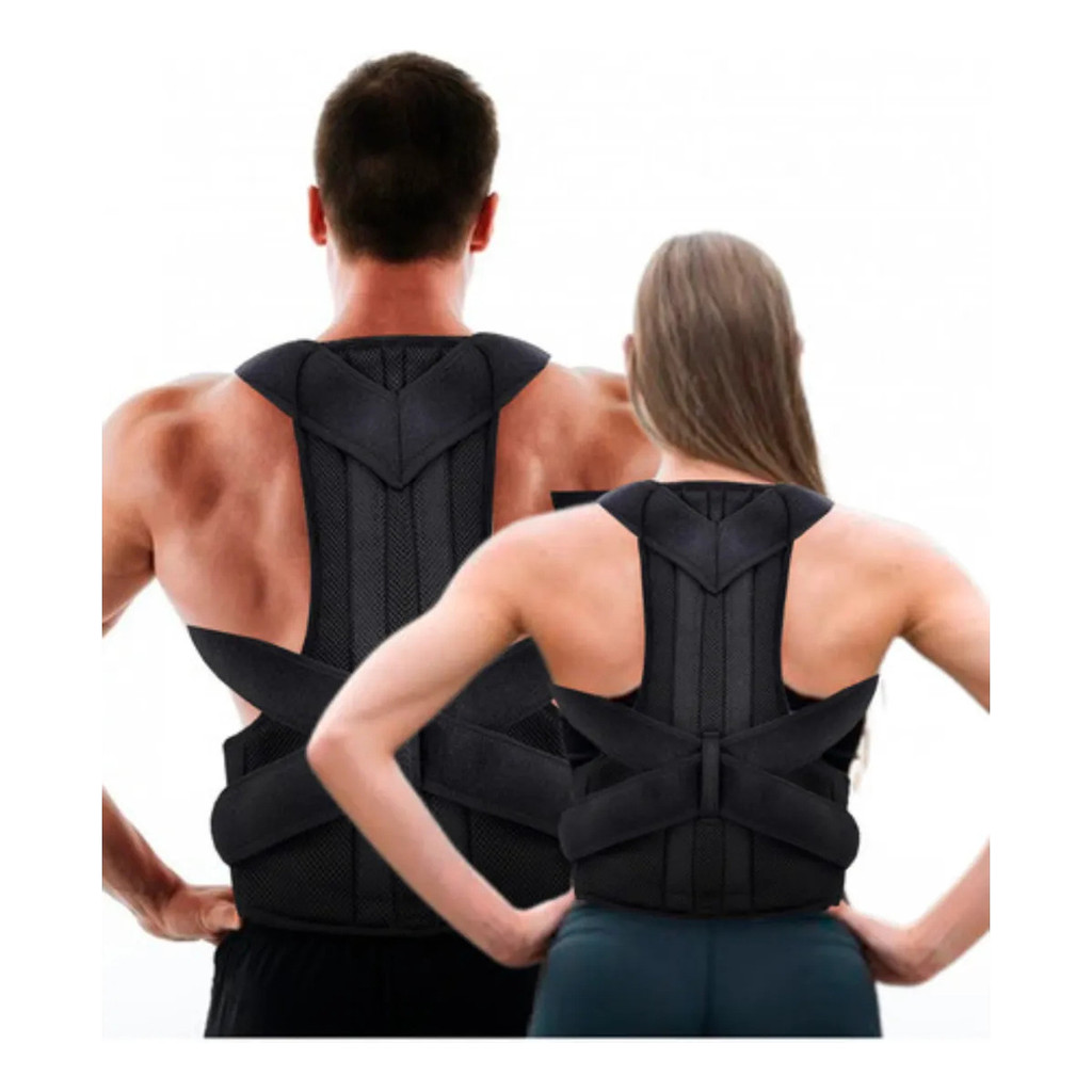 Colete Corretor Postural Lombar Ajustável Indireita Costas