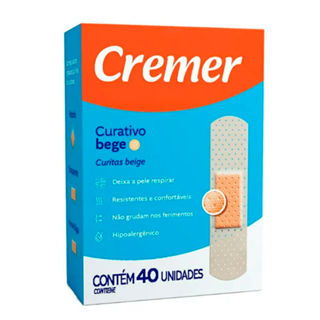 Curativo Cremer Bege com 40 Unidades em Oferta na Shopee