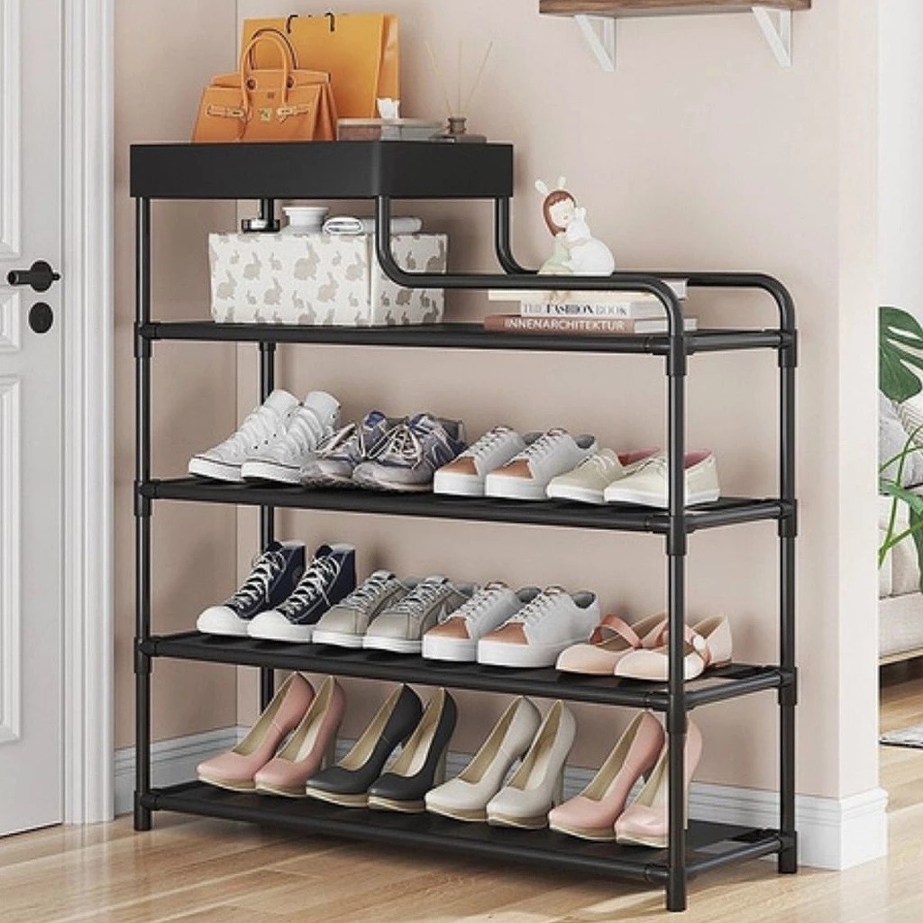 Sapateira Rack Estante Calçados Tênis Sandália Bota Prateleiras Organizador Closet Quarto