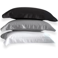 Kit 02 Fronhas 300 Fios 50x90cm Satinée Kacyumara Tintos
