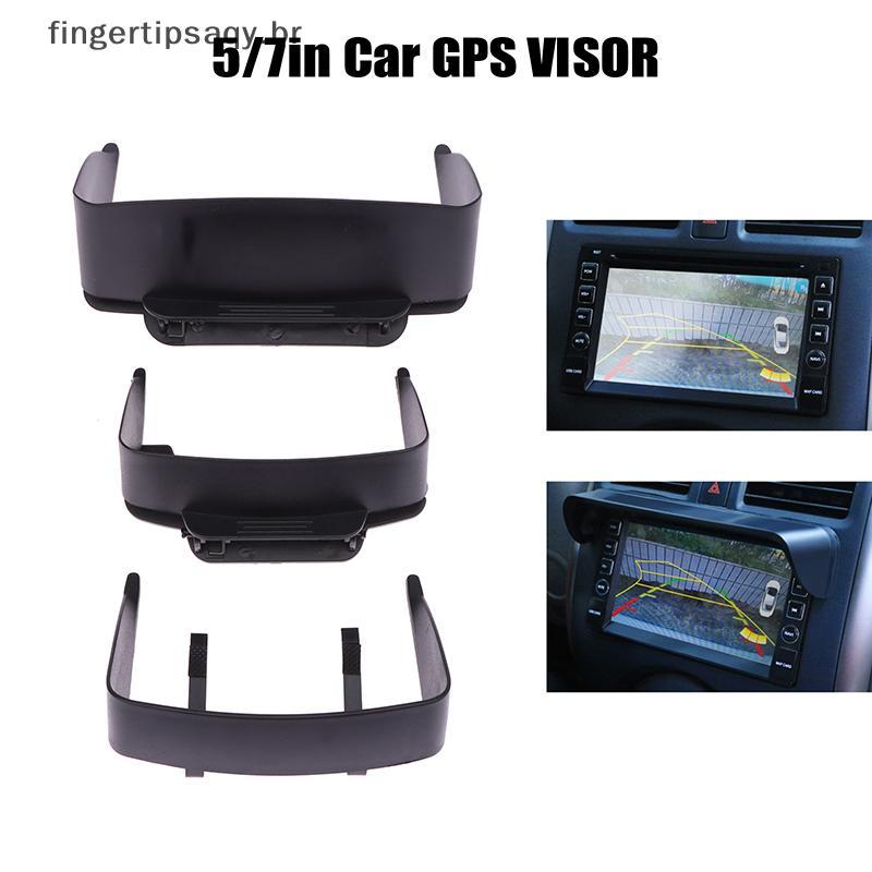 FINGE 5/7 Polegada Viseira De Sombra De Sol Para Carro GPS Navegador LCD Monitor Escudo Universal Auto Capa Cega Suprime