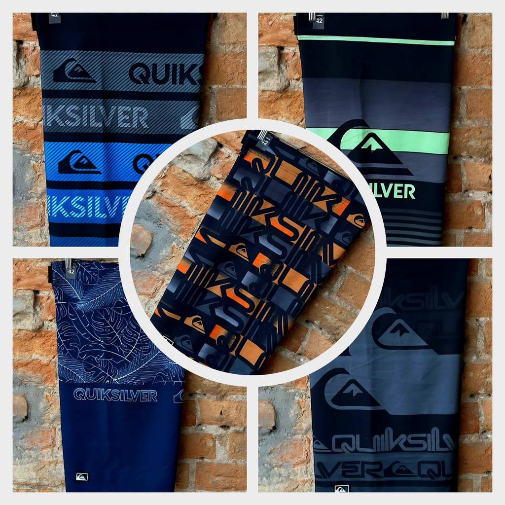 Kit 5 Bermuda Masculina Short Calçao Tactel Elastano Adulto Praia Surf Short Bermuda Masculina Tac Tel Elástico Bolso