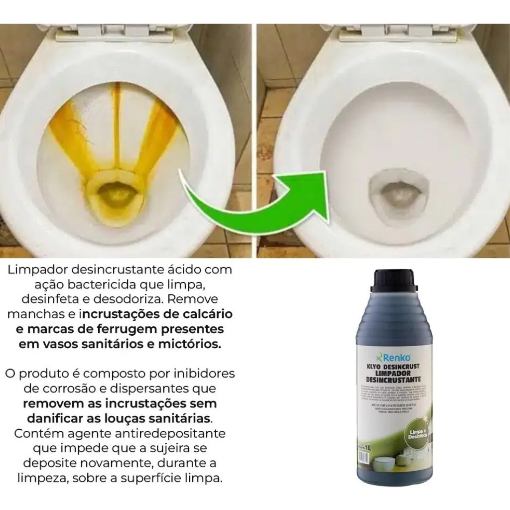 KLYO DESINCRUST LIMPADOR DESINCRUSTANTE 1L