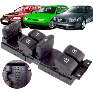 Comando Botão Vidro Elétrico Dianteiro Motorista Golf 2001 2002 2003 2004 2005 2006 2007 2008 2009 2010 2011 em Oferta na Shopee