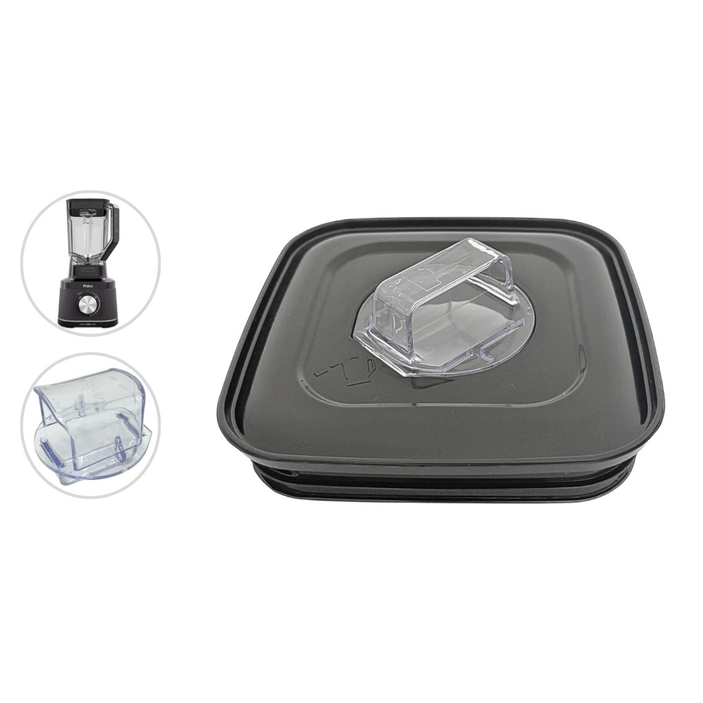 Tampa e Sobretampa Liquidificador Philco PLQ15A Turbo 1500w