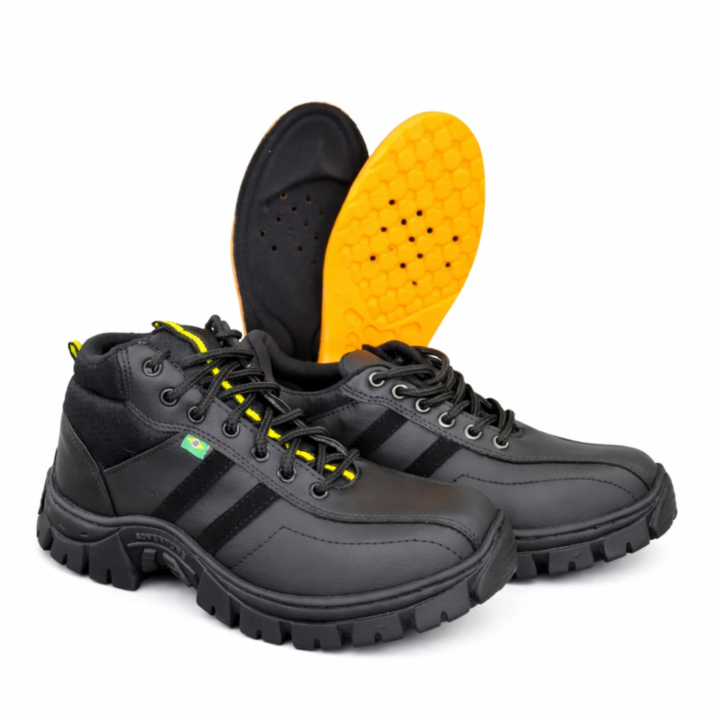 Kit 2 Tenis Masculino Adventure 2 pares de palmilha Conforto