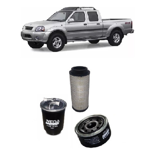 Kit Filtros Nissan Frontier 2.8 2002 2003 2004 2005