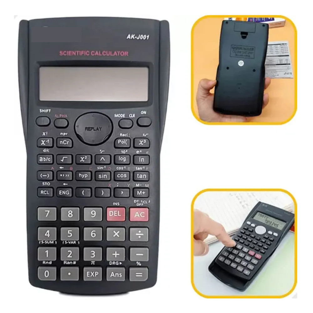 Calculadora Cientifica Aiker AK-J001 240 Funções 2 Linhas