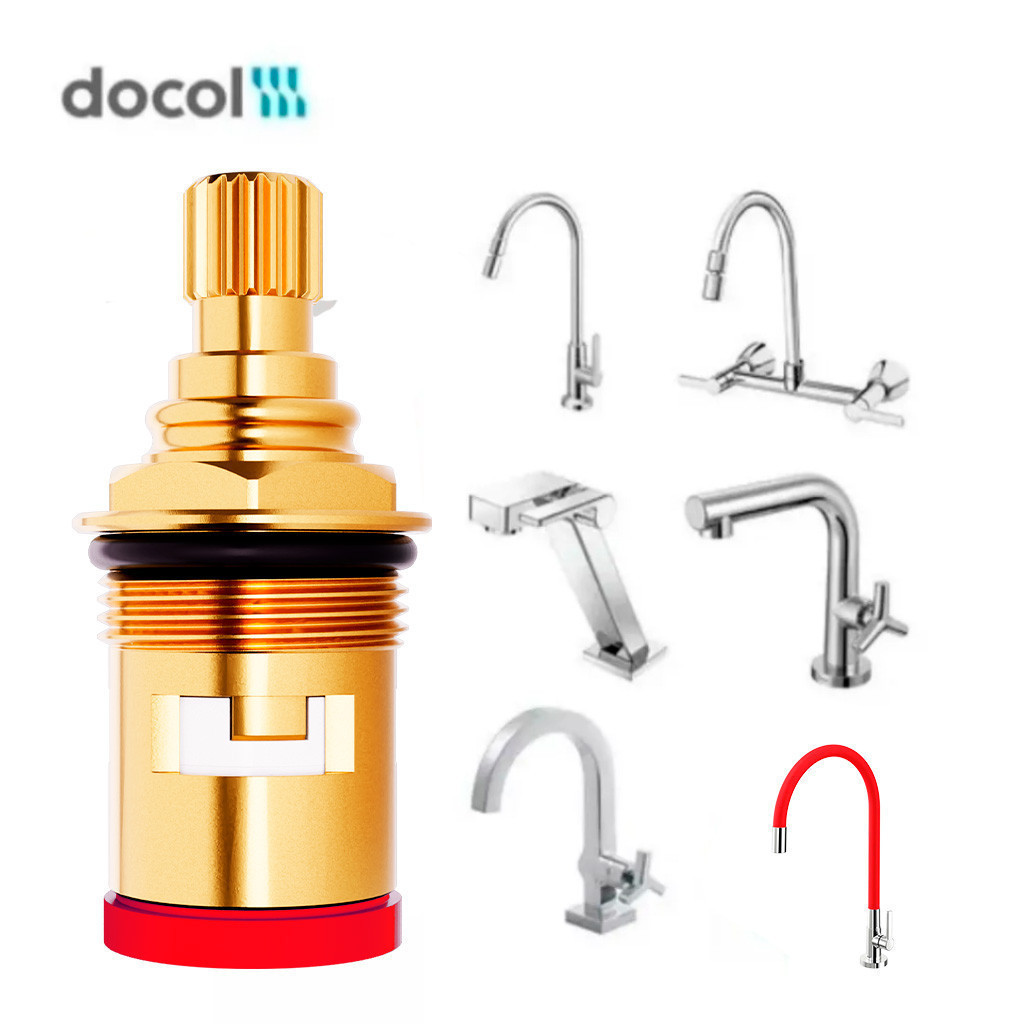 Reparo Torneira Misturador 1/4 Volta Gali Docol Abre Anti Horario Compativel Estria Docol em Oferta na Shopee