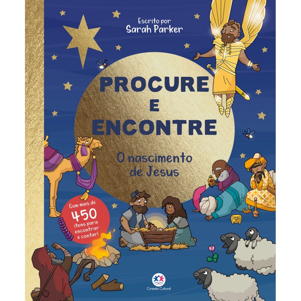 Livro Procure e encontre - O nascimento de Jesus