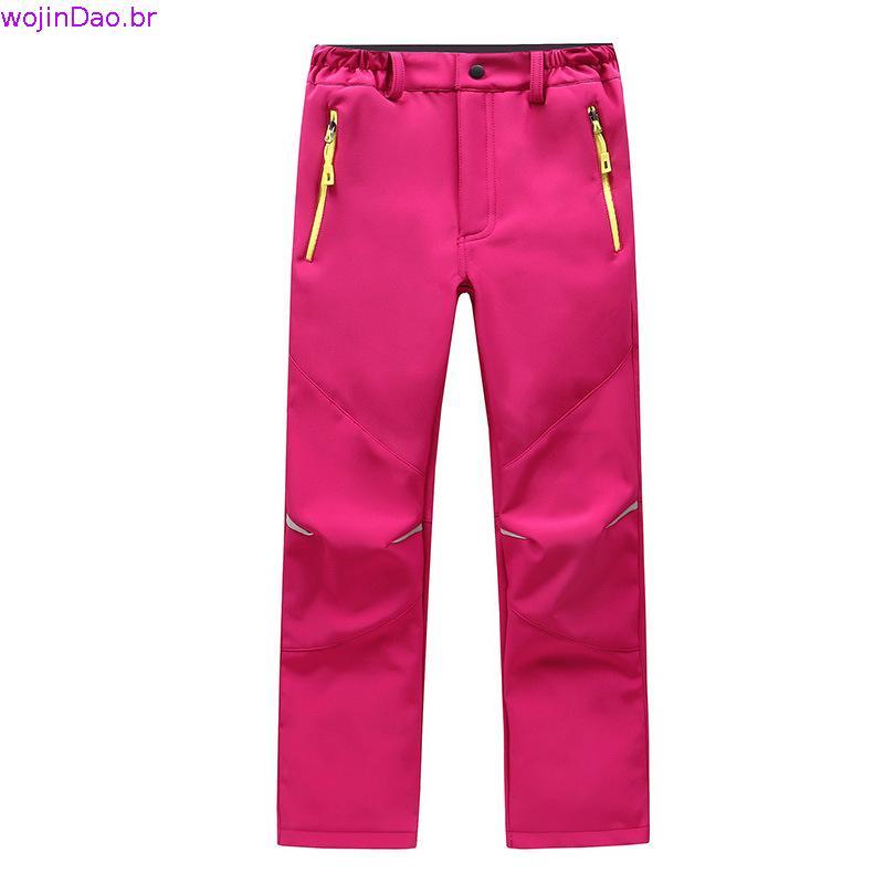 Crianças Inverno Velo Softshell Jaquetas Casacos De Impermeáveis Menina Meninos Quente Blusão KY036