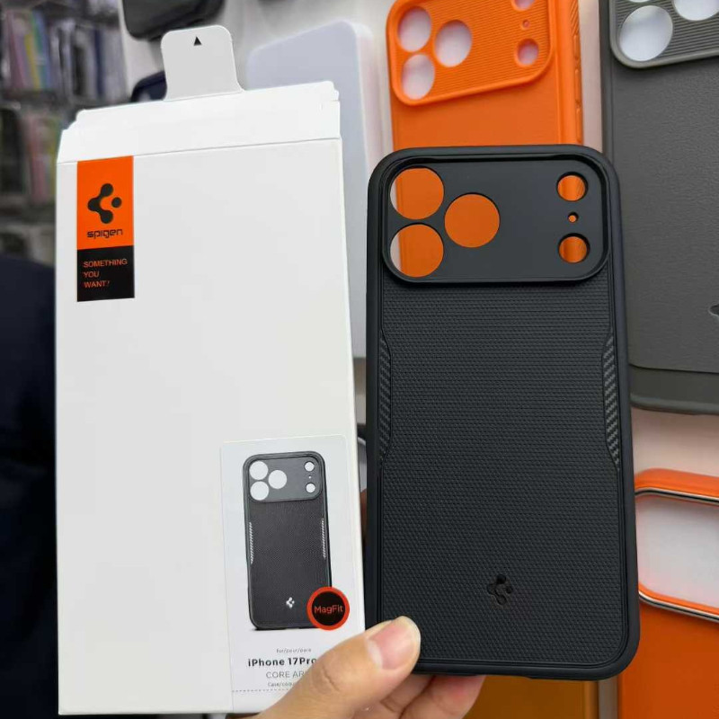 Spigen Armor (Mag fit) Capa Magnética Para iPhone 17 Pro Max Air 17Pro Protetora À Prova De Choque