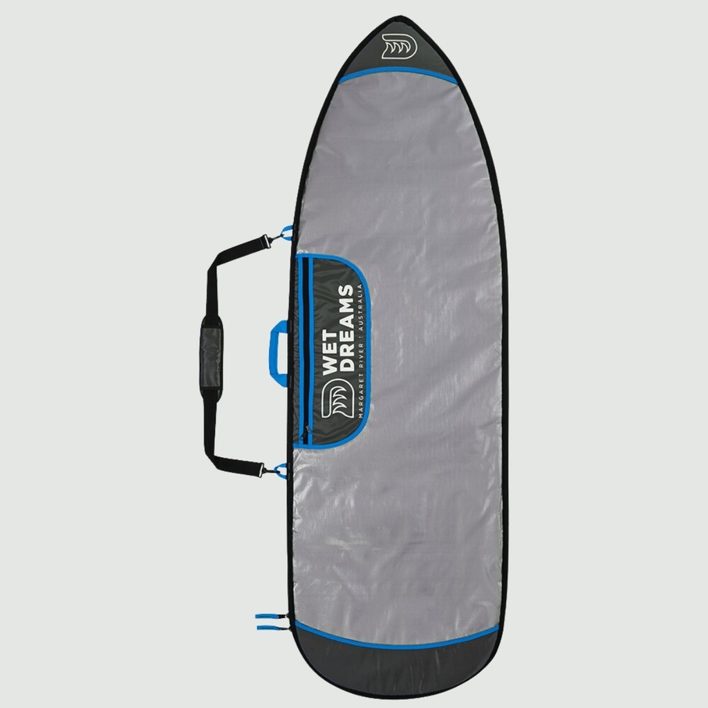 Capa de Prancha Wet Dreams 6'2 Fish Evolution Reflect Premium Azul