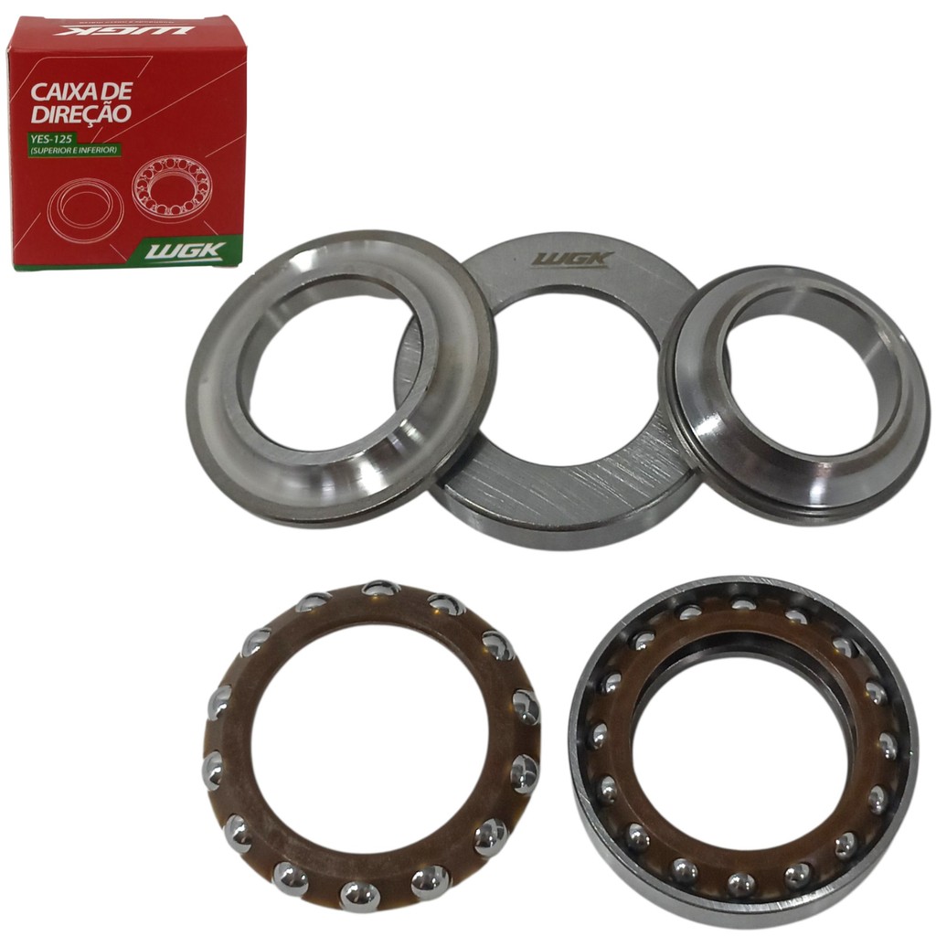 Rolamento Caixa Direção Intruder 125 1998 a 2006 Yes 125 2005 a 2015 Dk 150 Katana 125 2003 a 2013